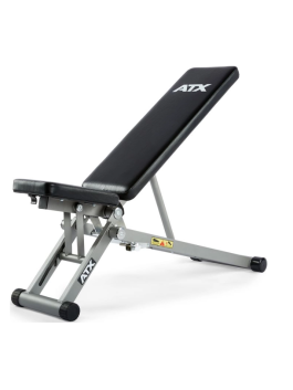 ATX weight bench 800 foldable silver